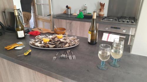 Maison de pêcheur rénovée avec cour proche du port