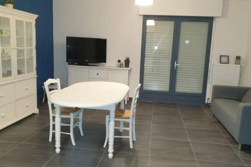 Maison de plain pied avec jardin