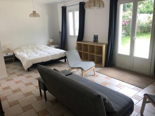 Maison de plain pied sur jardin Pornic centre
