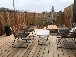 Maison de Vacances 2/4 personnes ossature bois Saint Gilles Croix De Vie