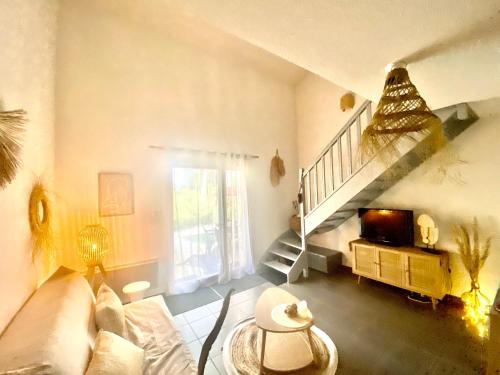 Maison de vacances au calme 4 personnes residence avec piscine