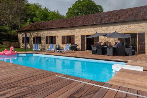 Maison de vacances avec piscine