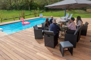 Maison de vacances avec piscine