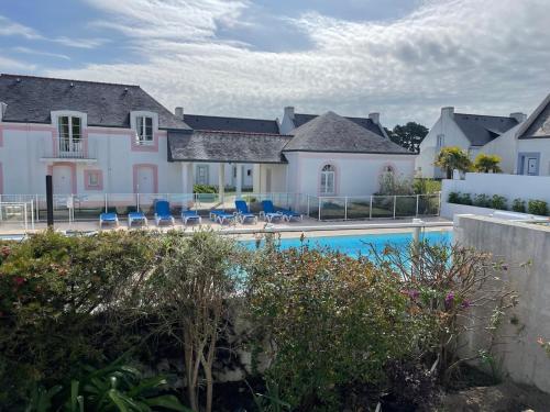 Maison de vacances de 56 m2 dans résidence avec piscine chauffée proche plages