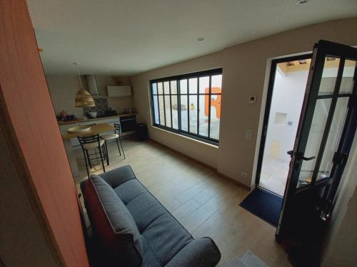 Maison de village avec cour à 700m de la plage