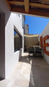 Maison de village avec cour à 700m de la plage