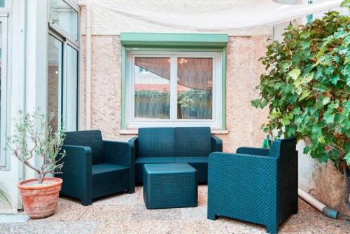 Maison de ville agréable / jardin