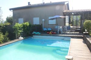 Maison de vacances Maison du Caroux, with a pool with an amazing view Les Coustilles 34390 Saint-Martin-de-lʼArçon Languedoc-Roussillon