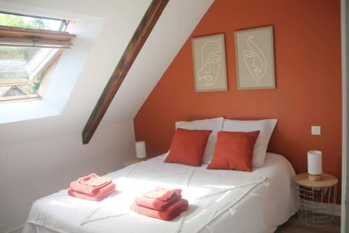 Maison en campagne pour 8 personnes région auray