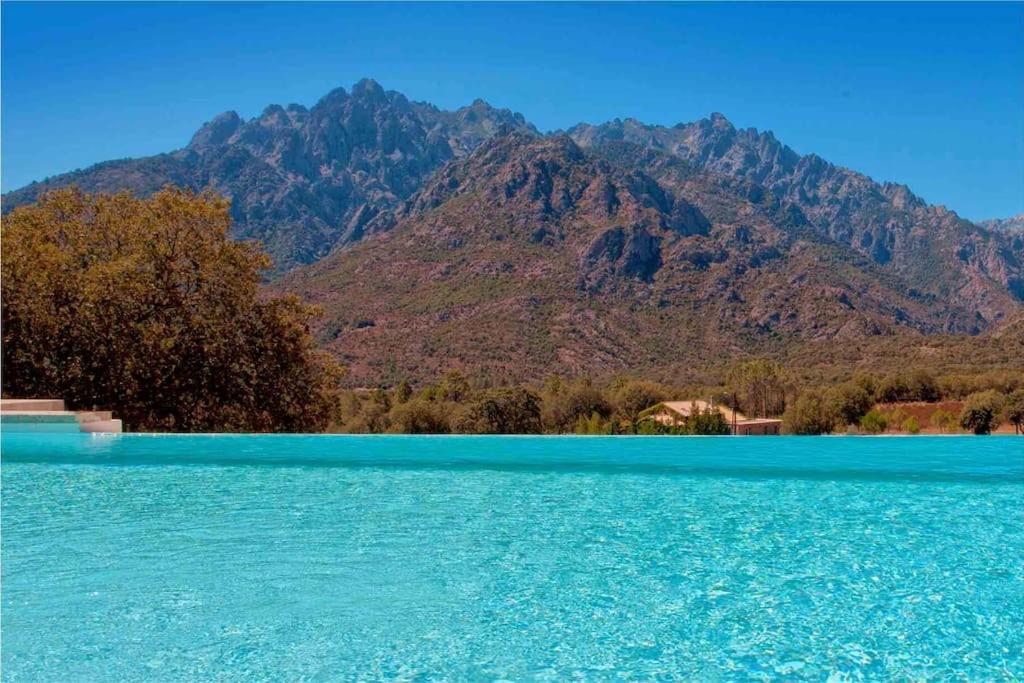 Maison en pierres entre mer, montagne et piscine. lieu dit l'albarella, route  20218 moltifao, 20218 Moltifao