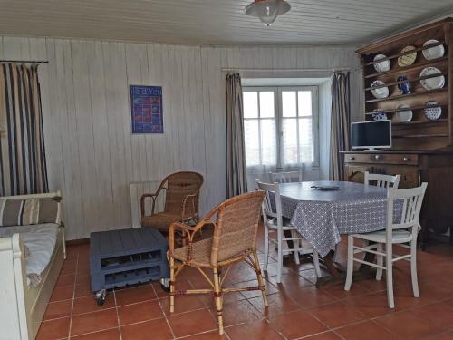Maison Etrille, face mer à Noirmoutier au Vieil