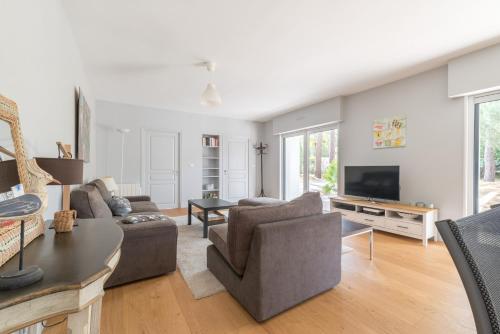 Maison familiale avec jardin à 500 m de la mer