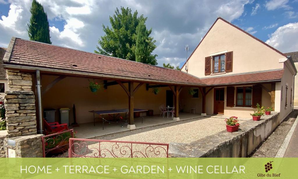 Maison de vacances Maison familiale dans village viticole 31 Rue du Bief 21550 Ladoix Serrigny
