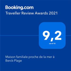 Maison familiale proche de la mer à Berck-Plage