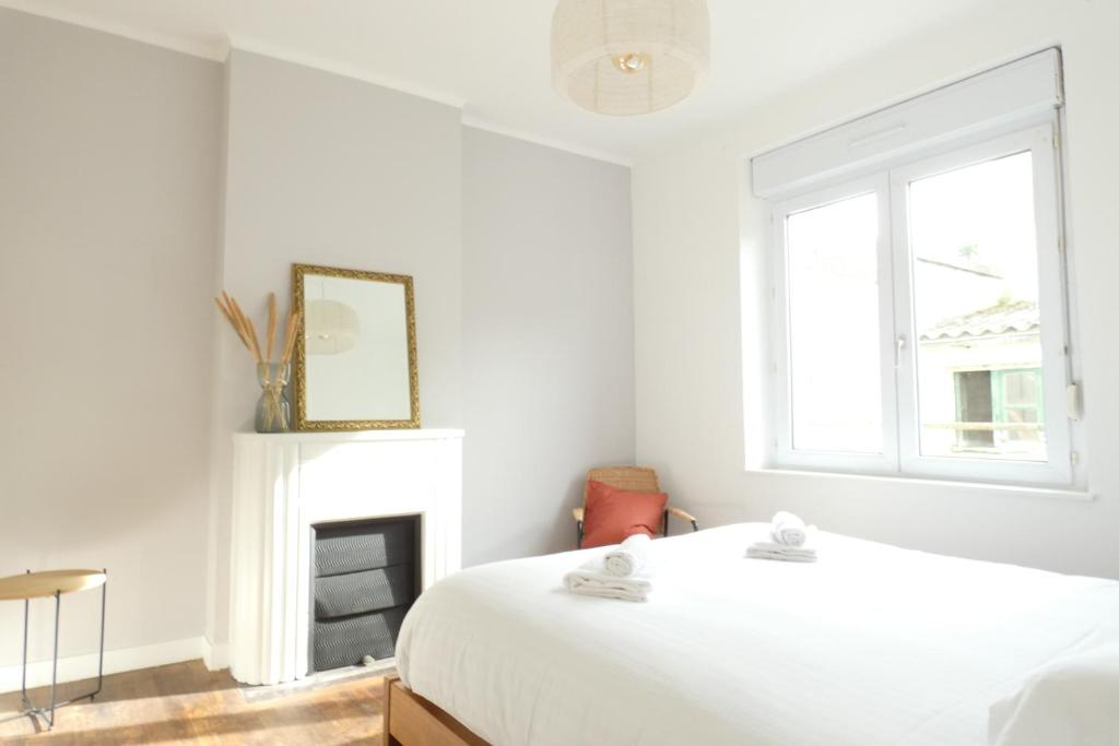 Maison Fleurs de Lys, climatisée, WiFi et Parking Privée Gratuit, Lave-Linge, Vernon Giverny 27200 Vernon