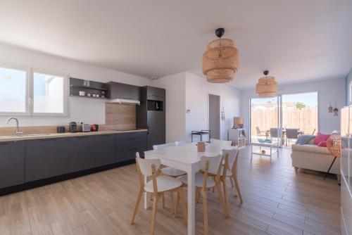 Maison ideale pour sejour en famille proche plage