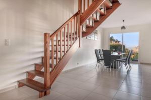 Maison lumineuse, pour 8, avec vue sur mer