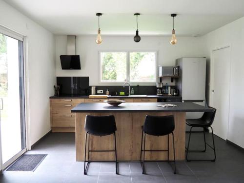 Maison neuve de plain-pied à 5 min du Golfe