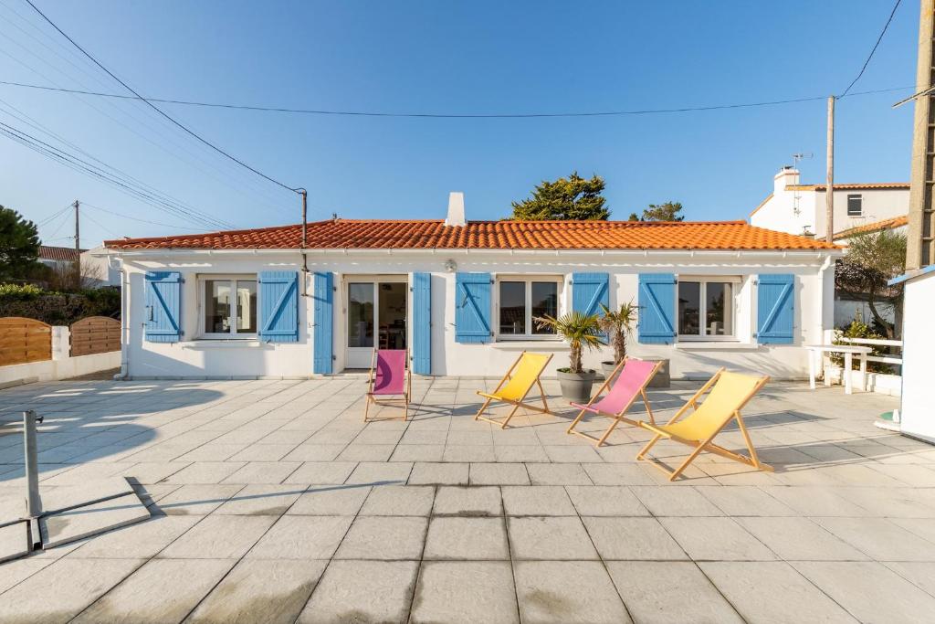 Maison de vacances Maison pour 10 personnes, pour un sejour en famille ou entre amis, a Barbatre de la Billardière, 8 85630 Barbâtre