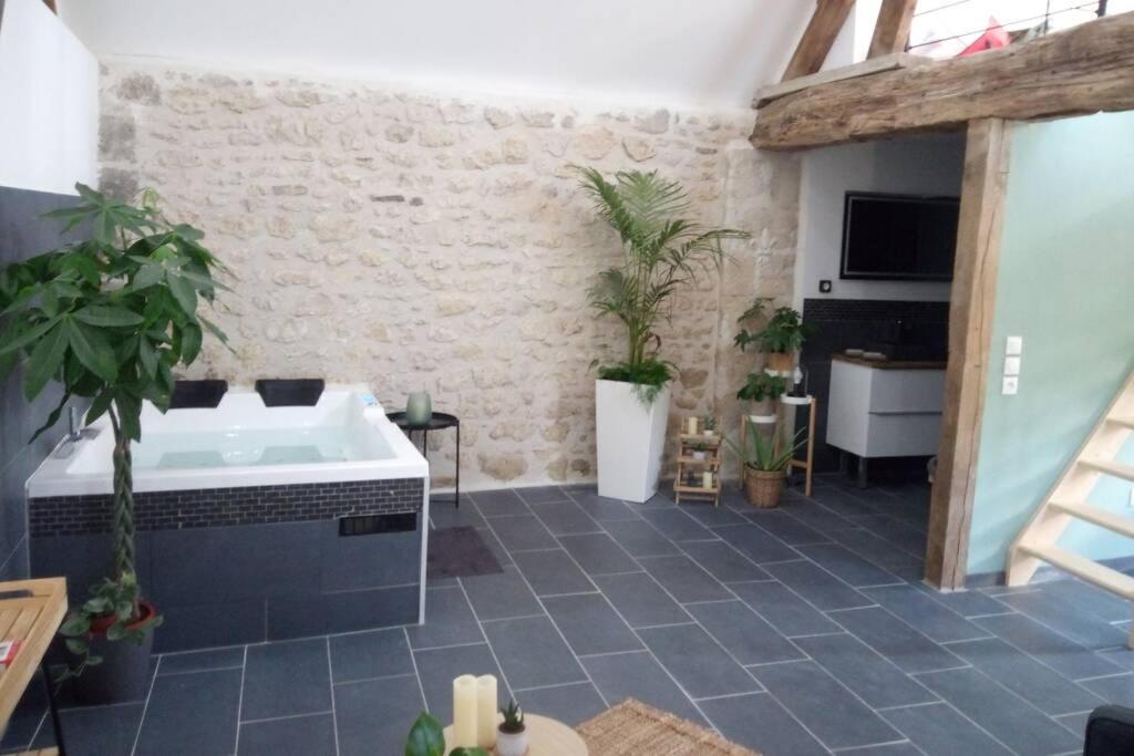 Maison de vacances Maison privative, cocooning, zen , avec jacuzzi 8 Rue Poniatowski 02220 Mont-Notre-Dame