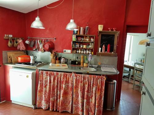 Maison provençale en pierre naturelle à Gigondas