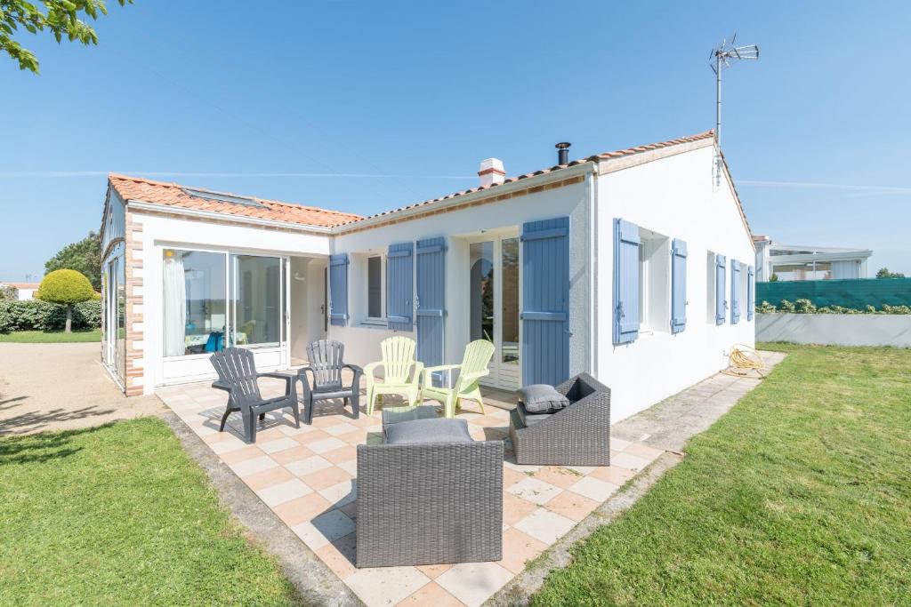 Maison spacieuse avec jardin arboré - proche plage Avenue Bocande, 25, 44760 Les Moutiers