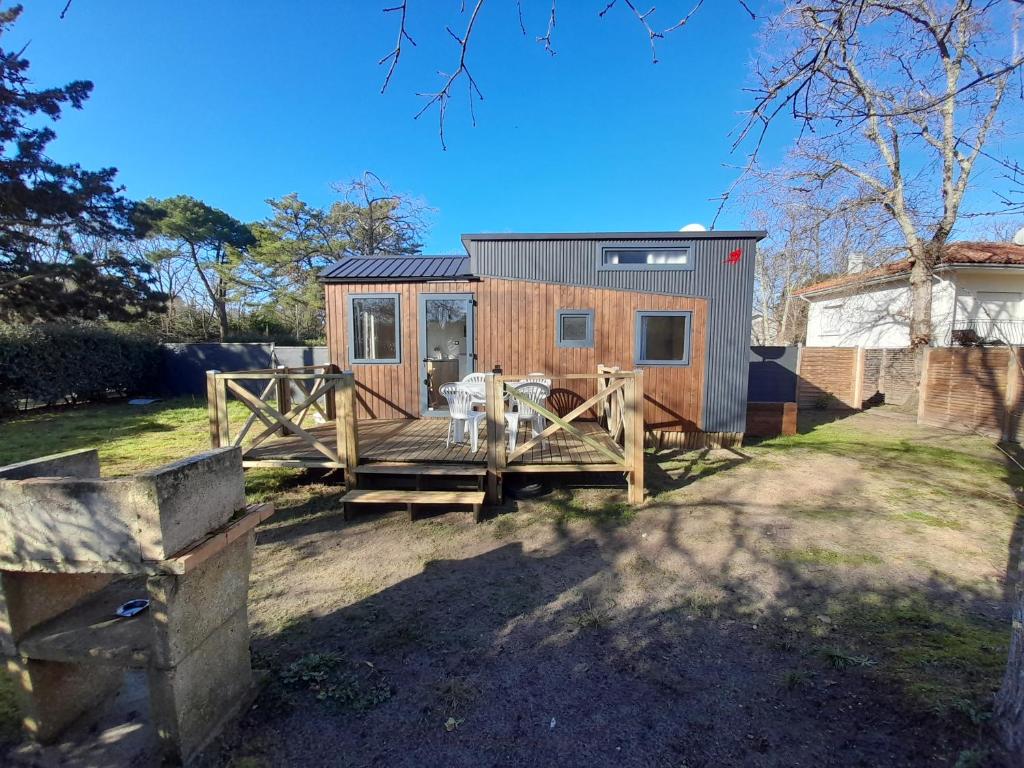 Maison Tiny House 2 chambres Soulac a 500m plage 33 Rue Antoine Saint-Exupéry, 33780 Soulac-sur-Mer