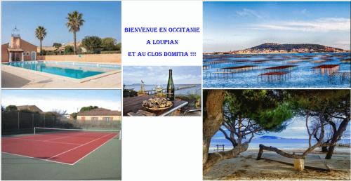 Maison vacances résidence privée Piscine Le Clos Domitia