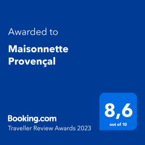 Maisonnette Provençal