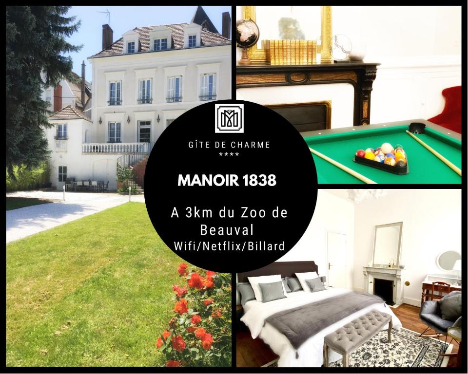 Manoir 1838 à - 3 km du Zoo de Beauval & proche des châteaux 33 rue Paul Boncour, 41110 Saint-Aignan