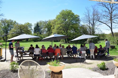 Manoir gite 34 à 45 personnes 30 minutes zoo beauval, chambord, center parc