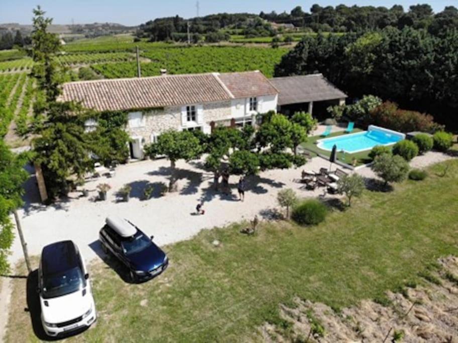 Maison de vacances Mas des Coudoulières avec piscine à usage exclusif 2631 Chemin des Cerisiers 30150 Roquemaure