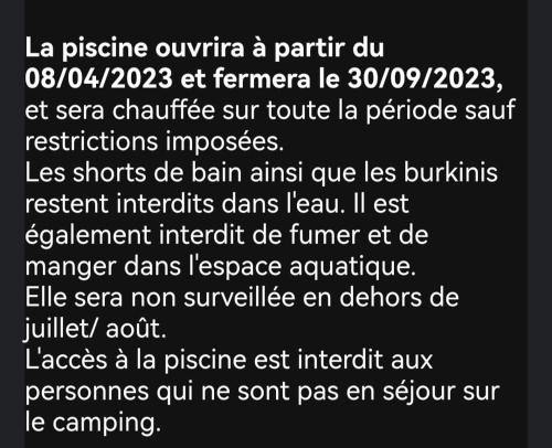 MH climatisé 6 personnes