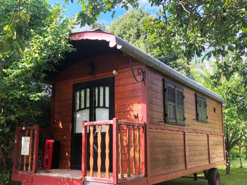 Millygite roulotte - 4 seasons Chalet-on-wheels
