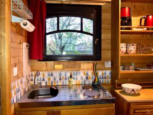 Millygite roulotte - 4 seasons Chalet-on-wheels