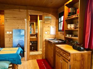 Millygite roulotte - 4 seasons Chalet-on-wheels