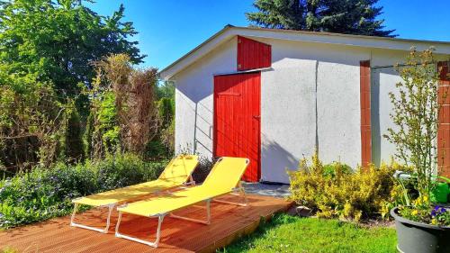 Mitten im Seenland und Spreewaldnah, schöner Garten