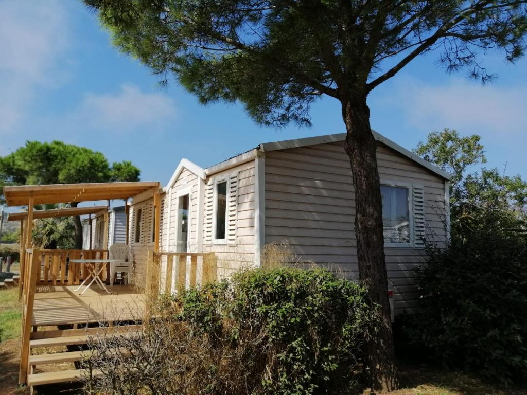 Maison de vacances Mobil Home climatisé Camping Novella MH 66 406 Boulevard Francis Vals 11210 Port-la-Nouvelle