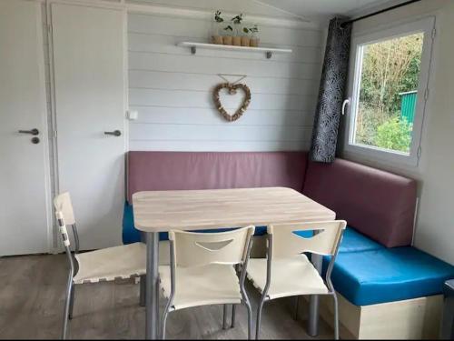 Mobil home familial vue mer !