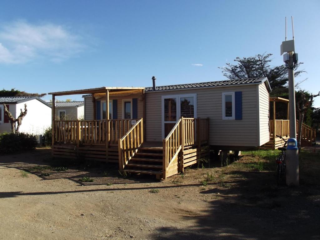 Mobile Home 4 people with air conditioning and heating 2 bedrooms 406 Boulevard Francis Vals, 11210 Port-la-Nouvelle