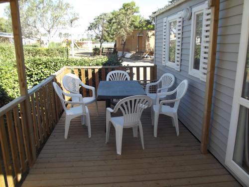 Mobile Home 6 people with air conditioning and heating 3 double bedrooms