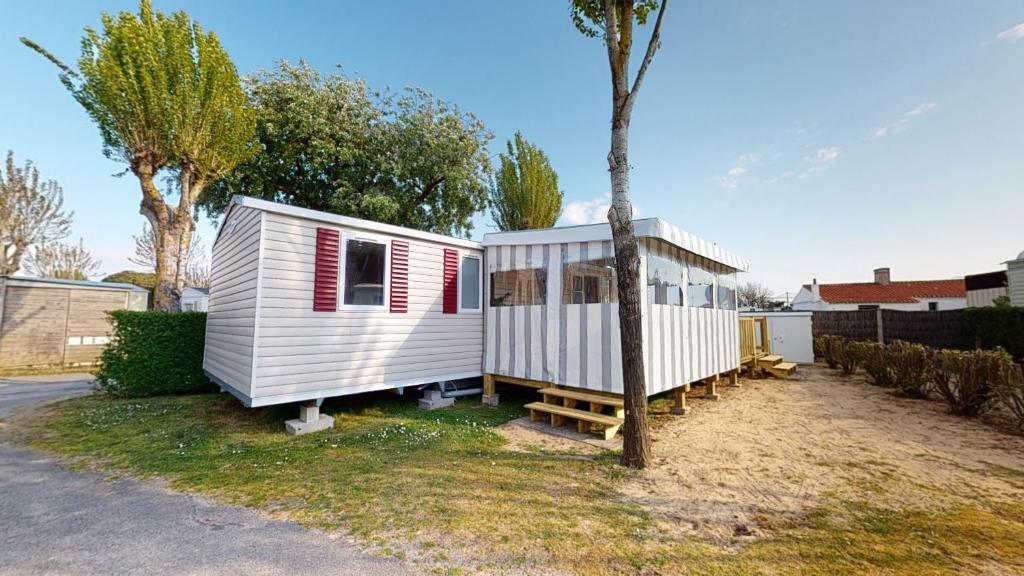 Maison de vacances Mobile home avec piscine - 300 m plages De la Pège, 106 85270 La Parée Preneau