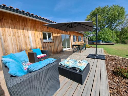 Moment détente à une heure de Bordeaux avec SPA 6p