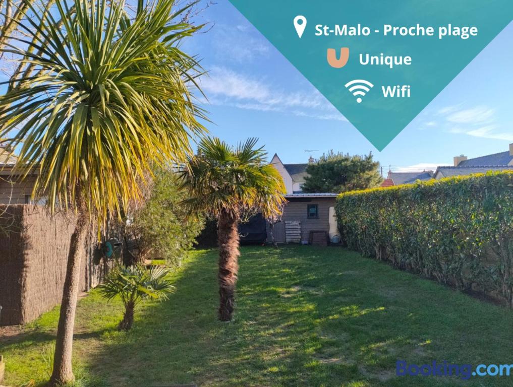 Maison de vacances Monroe - Maison 8pers St-Malo plage 600m 5 Rue Alfred Parenthoine 35400 Saint-Malo