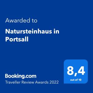 Natursteinhaus in Portsall