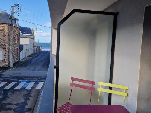 Nice apartment 50m from the beach with balcony and parking, Pléneuf-Val-André