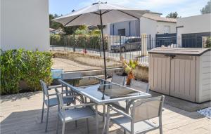 Nice home in Beaulieu with WiFi, Outdoor swimming pool and Swimming pool
