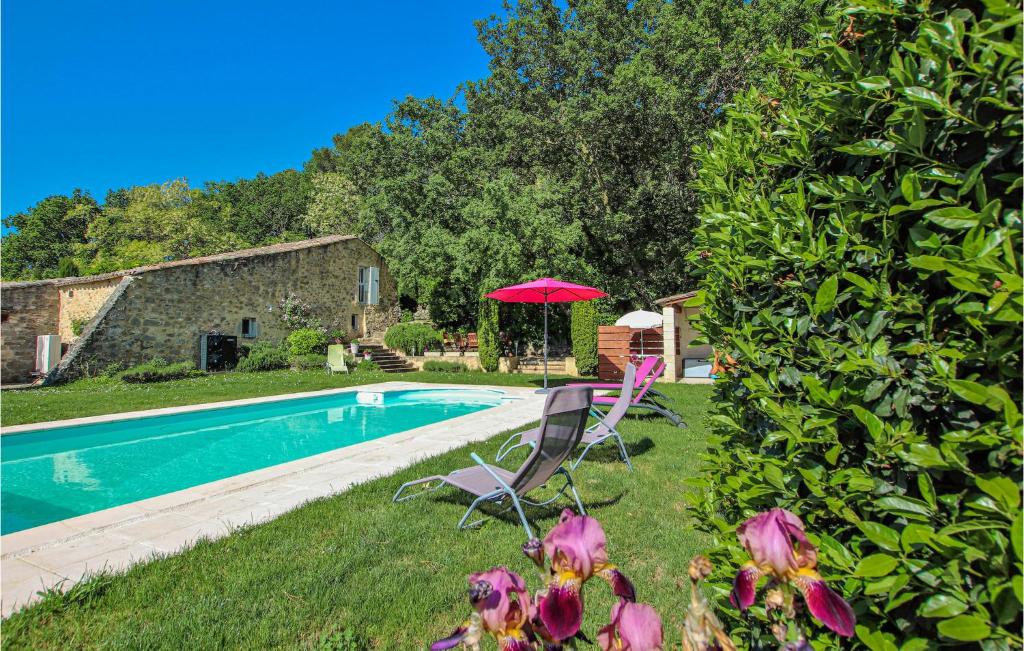 Nice home in Bonlieu sur Roubion with Outdoor swimming pool, WiFi and 1 Bedrooms , 26160 Bonlieu-sur-Roubion