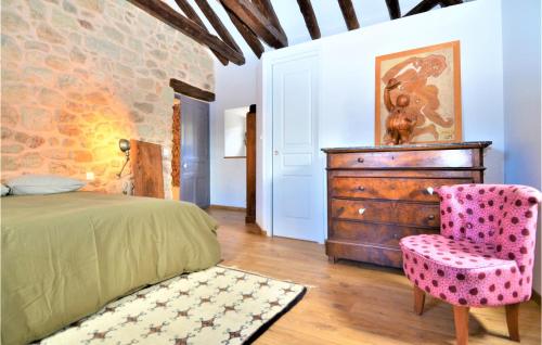 Nice home in Bordezac with WiFi and 4 Bedrooms