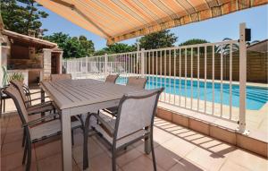 Nice home in Borgo with 3 Bedrooms, Private swimming pool and Outdoor swimming pool